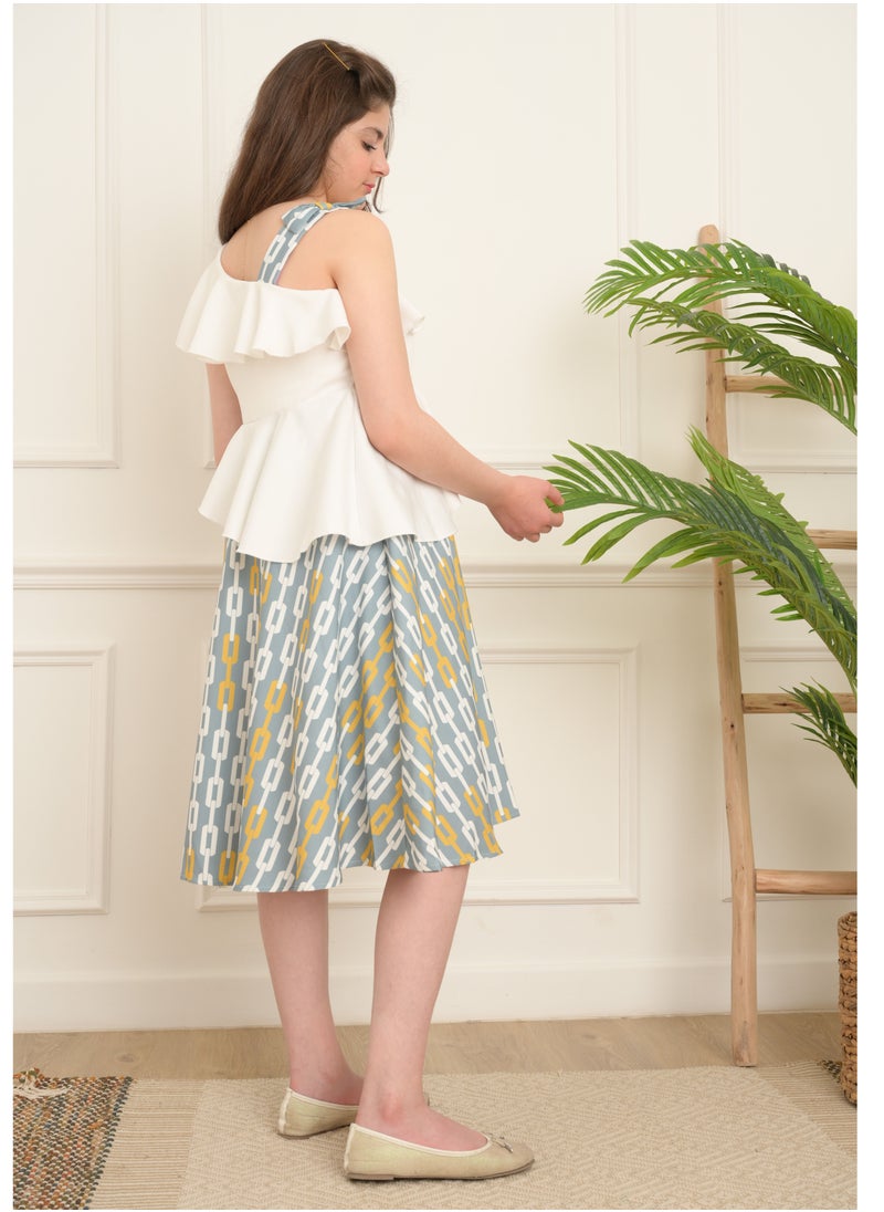 FULL JOY - An  elegant and Beautiful Girls' Dress with Excellent Material - Image 1