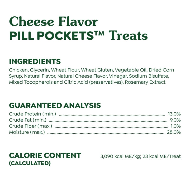 Greenies Pill Pockets for Dogs Large Size, Soft Dog Treats, Cheese Flavor, 7.9 oz. Pouch (30 Treats) - Image 5