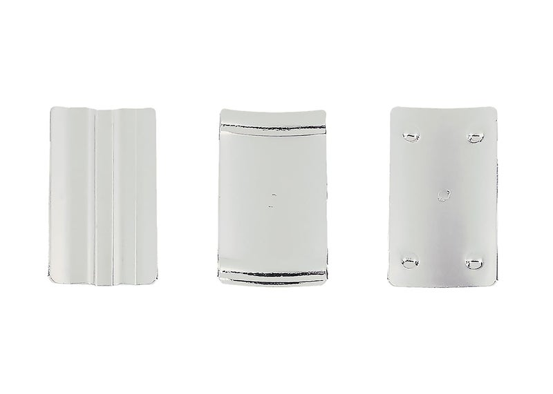 Vandoren LC01P Optimum Ligature and Plastic Cap for Bb Clarinet Silver Plated with 3 Interchangeable Pressure Plates - Image 3