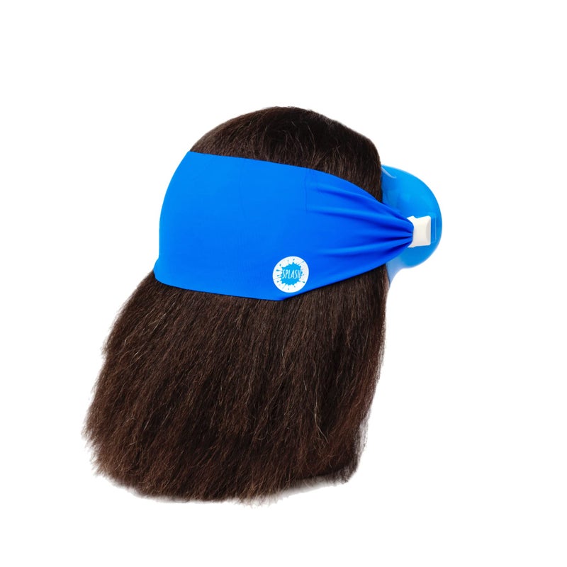 SPLASH PLACE Swim MASK with Fabric Strap - Royal | Fun, Fashionable, Comfortable - Kids Swim Goggles with Nose Cover - Image 3