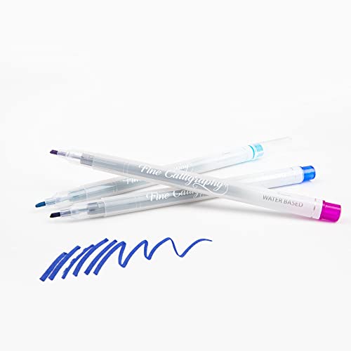 Mungyo Calligraphy pen set of 12 assorted colours - Image 3