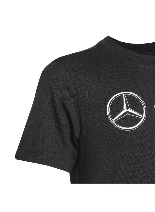 Adidas Mer Dna Gftee Y Black Motorsport T-Shirts For Junior 7-8Y  - Image 4