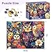 VOLUVOLU 300 Pieces Owl Puzzle for Adults Bird Puzzle 300 Pieces Recycled Cardboard Jigsaw Puzzles for Adults Family Challenging Game Home Decor Gift Toy for Teens Kids Seniors 20515 in - Image 4