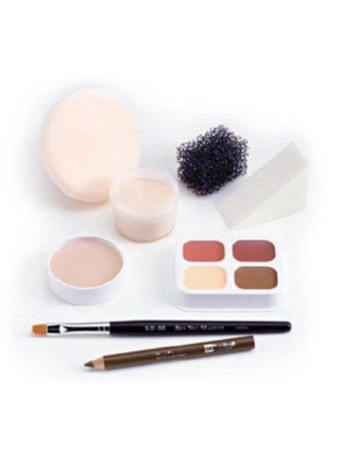 Ben Nye Theatrical Creme Personal Kit - FAIR: LIGHTEST PK-0 - Image 1