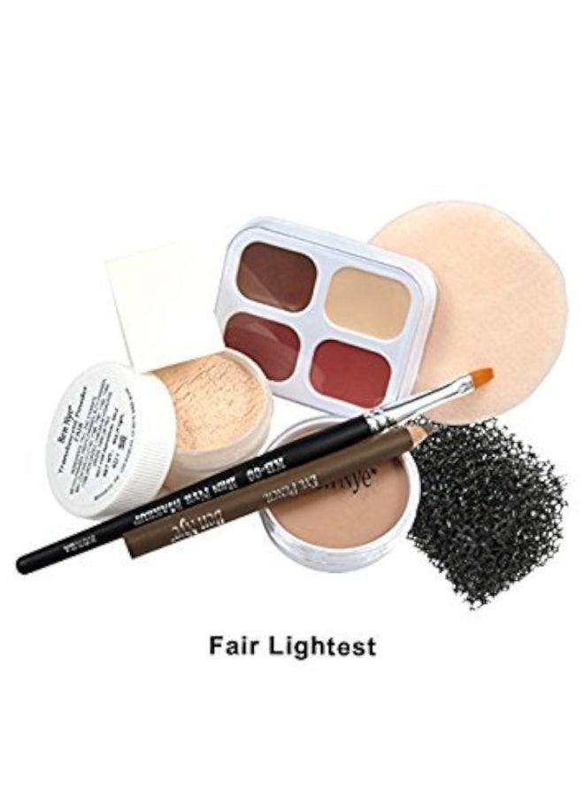Ben Nye Theatrical Creme Personal Kit - FAIR: LIGHTEST PK-0 - Image 3