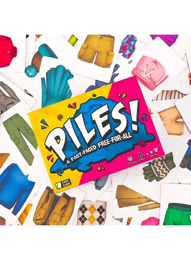 شيبشيب بايلز العاب ورق للأطفال من سن 8 سنوات فما فوق، وألعاب عائلية سريعة الوتيرة للبالغين الأبعاد: 13 × 10 × 4.5 سم - Image 1