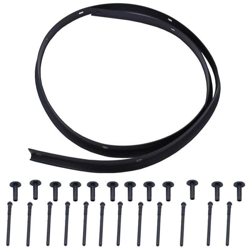 MOCW 68051392AA ختم غطاء الصدام الأمامي مع المسامير لدودج تشالنجر 2008-2019