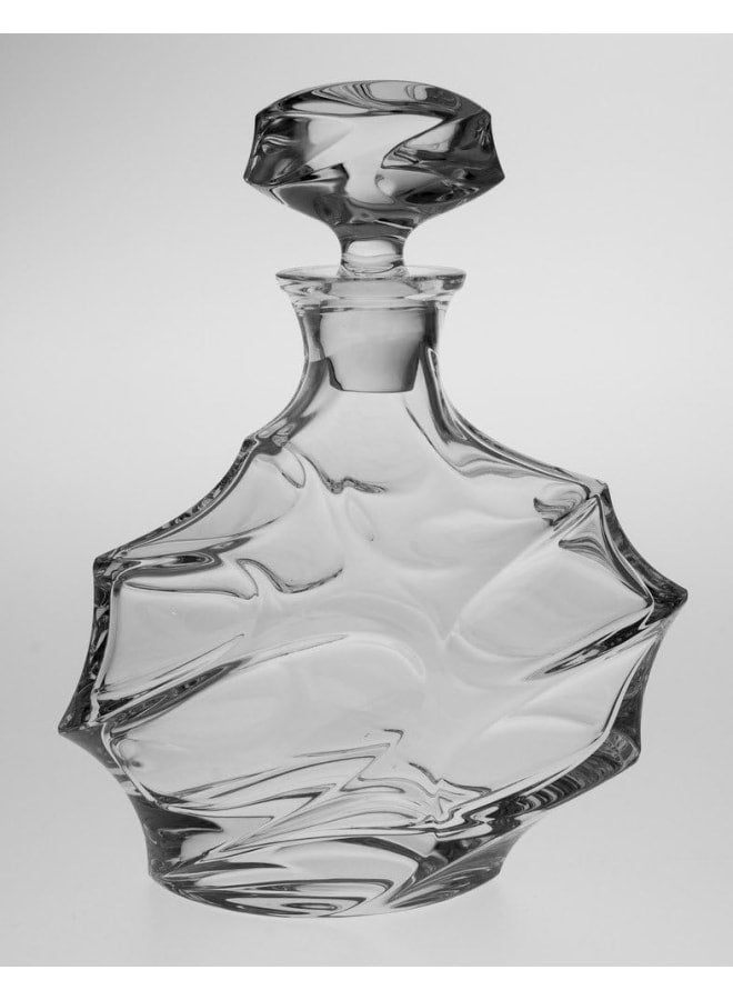 Bohimia Crystal Calypso Bottle, 800 Ml Capacity, Clear