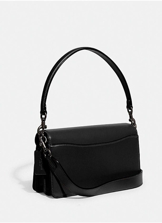 coachoutlet - TABBY SHOULDER BAG & CROSSBODY BAG 26 IN SIGNATURE CANVAS-Black/Dark Grey - Image 1