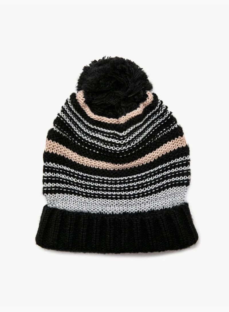 KOTON Patterned Basic Beanie