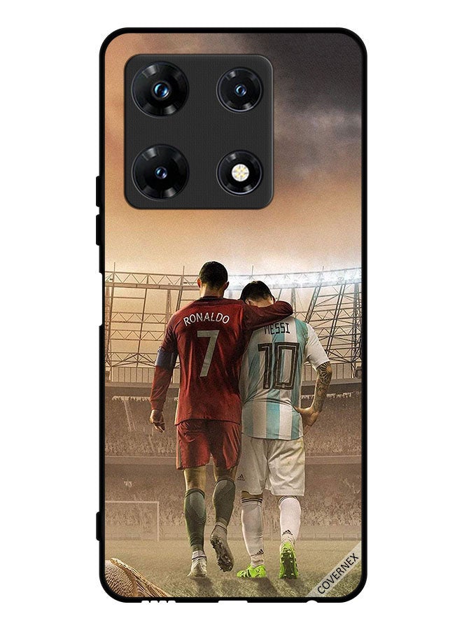 Covernex Protective Case Cover For Infinix Note 30 Pro Messi & CR7 Ronaldo - Image 1