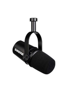 USB Podcast Microphone For Podcasting MV7-K Black
