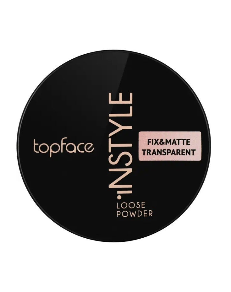 Topface Instyle Loose Powder – Transparent Fix & Matte Finish Flawless Oil Control & Long-Lasting Makeup Setting - Image 3