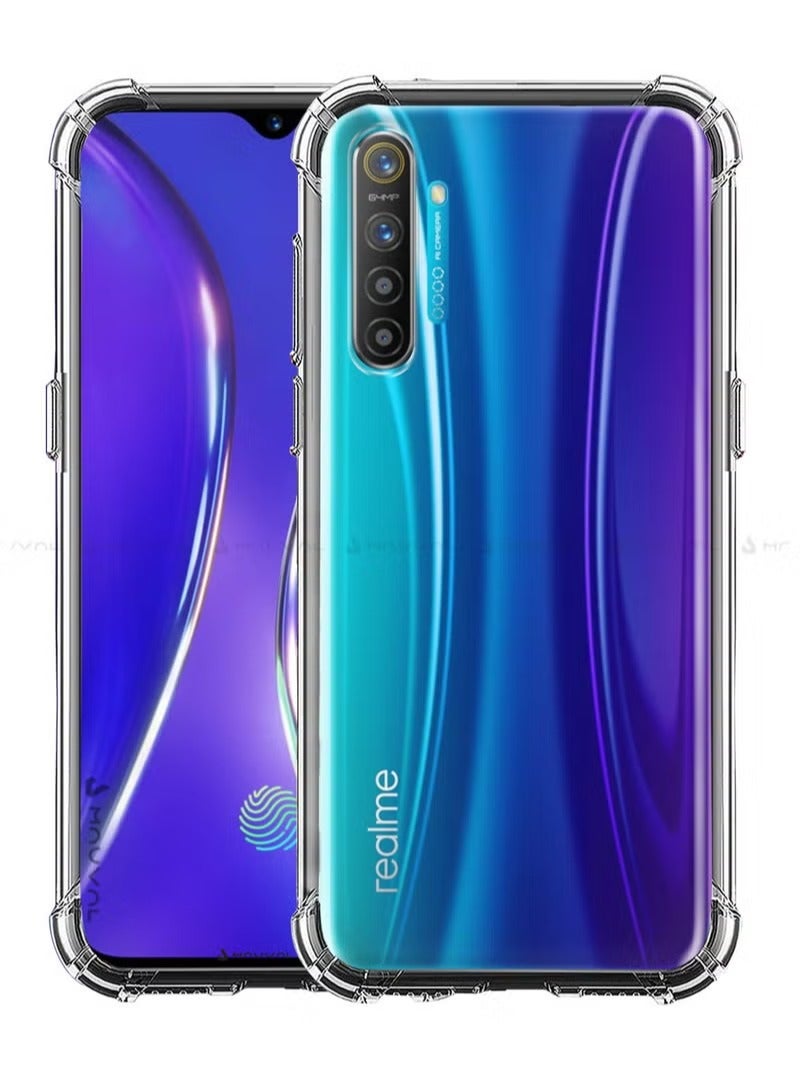 Realme XT shockproof transparent case