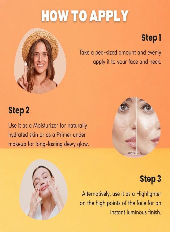 آيجت واقي الشمس Aegte Sunlit Glow Strobe SPF 60++ (مرطب + هايلايتر) 30 جم (وردي) - Image 5