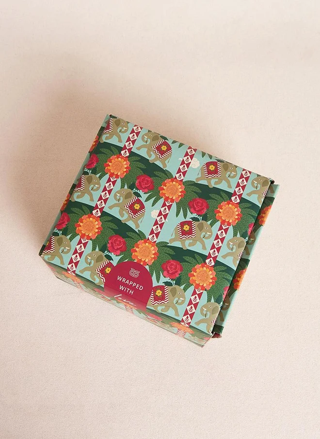 Chumbak  Royal Tuskar Gift Box - Square  | Best Price UAE