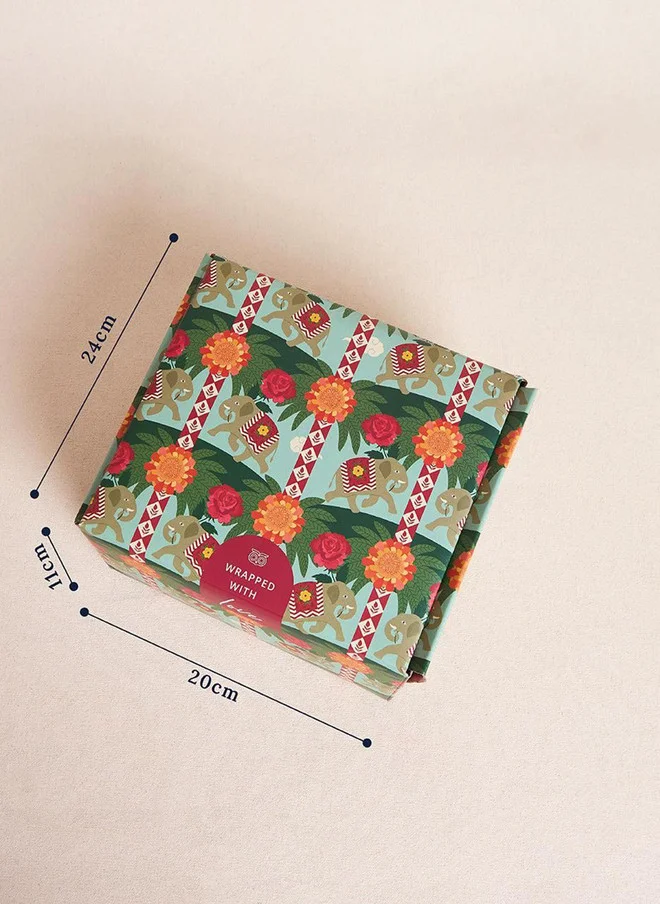 Chumbak  Royal Tuskar Gift Box - Square  | Best Price UAE