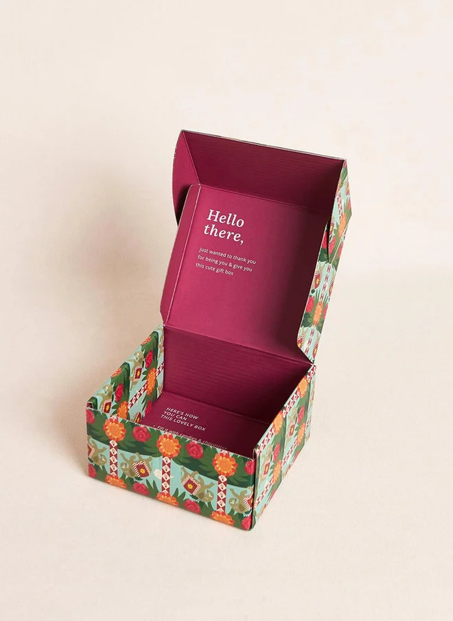 Chumbak  Royal Tuskar Gift Box - Square  | Best Price UAE