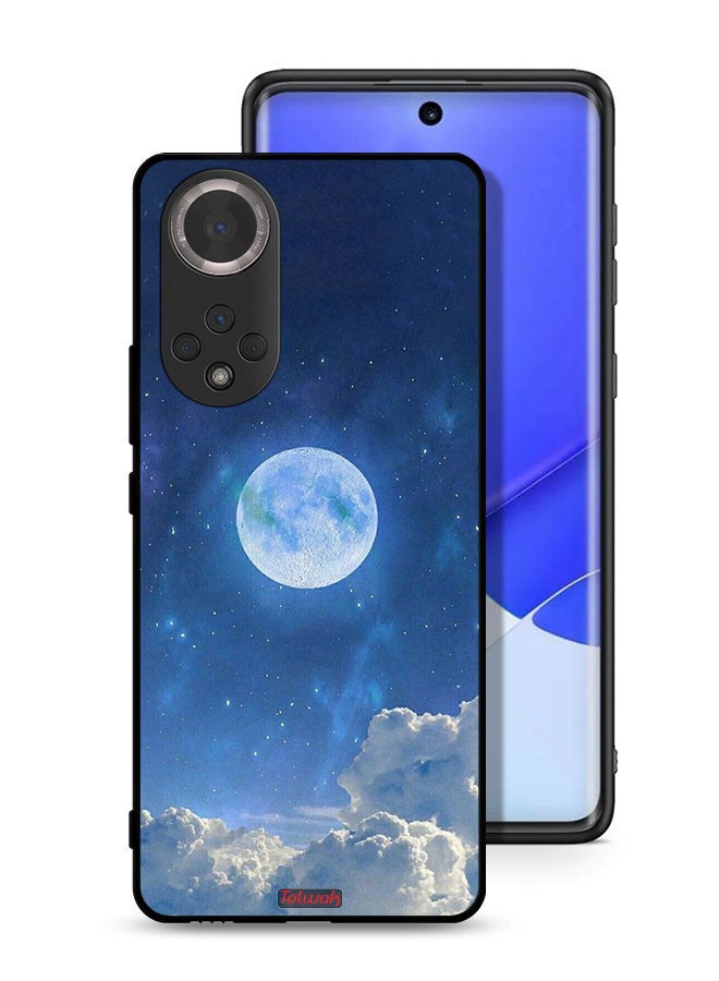 Tolwak غطاء حماية لهاتف هونر 50 - سحاب القمر والسحب - Image 1