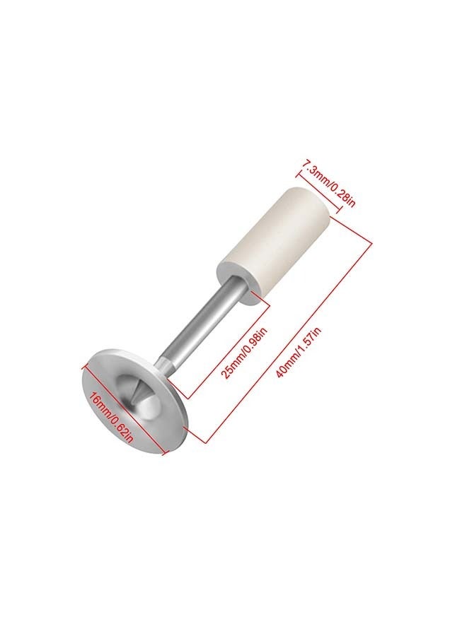 هاهاهاي 200 قطعة مسامير مستديرة، مسامير لمسدس مسامير يدوي من الفولاذ،  ملحقات مسدس مسامير، أداة تثبيت الجدران، لأنابيب الكابلات في الأسقف الخرسانية، أداة إصلاح أجهزة التثبيت الثابتة، ملحقات مسدس مسامير للمنزل DIY - Image 2