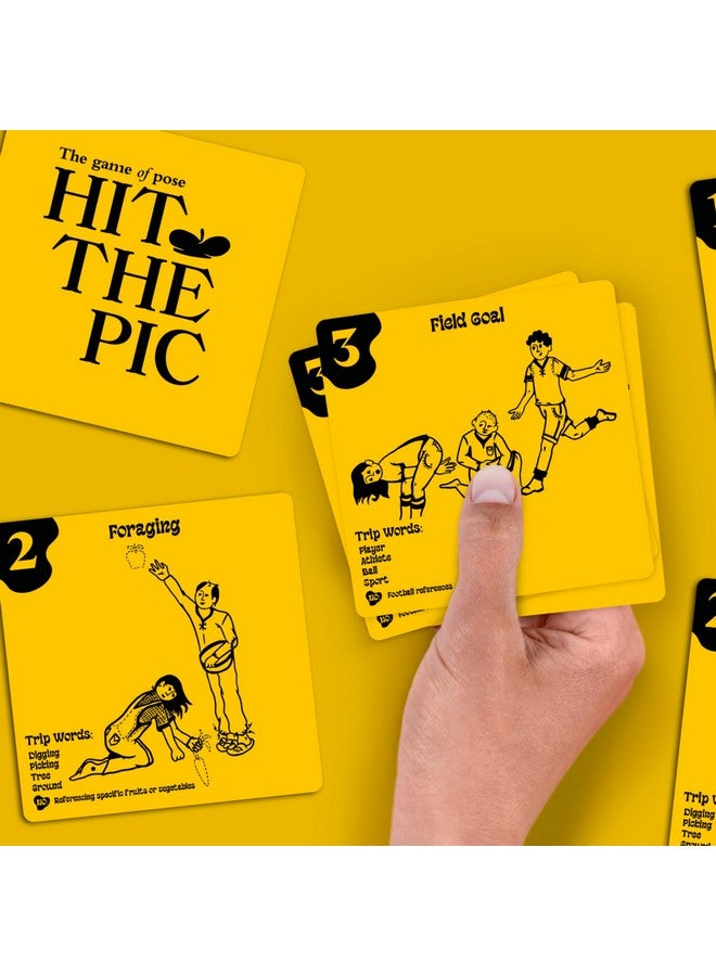 FITZ Hit The Pic Party Game - Match The Pose in Fast-Paced Team Play Using Improv and Movement, Perfect for Groups and Family Game Nights - Ages 12+, 2+ Players, 30 Minute Playtime, Made by Fitz - Image 5