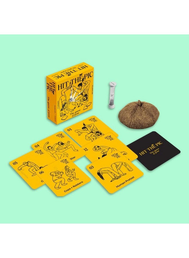FITZ Hit The Pic Party Game - Match The Pose in Fast-Paced Team Play Using Improv and Movement, Perfect for Groups and Family Game Nights - Ages 12+, 2+ Players, 30 Minute Playtime, Made by Fitz - Image 3