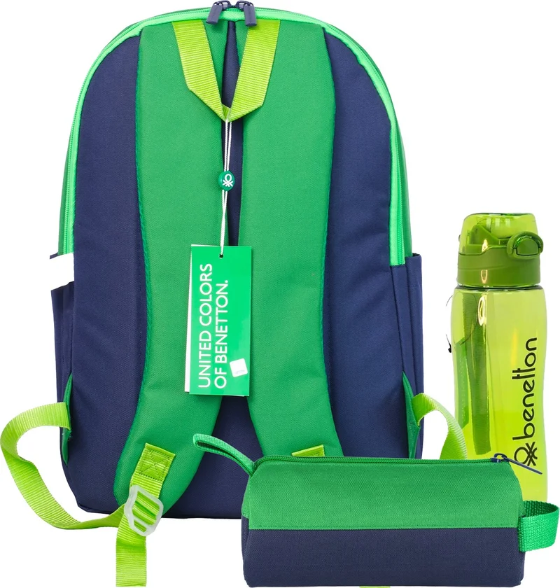 UNITED COLORS OF BENETTON Batik Transitional Boy Backpack Set