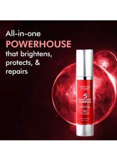 CONSCIOUS CHEMIST Rapid Glow & Brightening Essence | Face Serum with 5 Antioxidant Complex (100X Stronger Than Vitamin C), Vitamin E & Retinol | For Radiant, Even-Toned Skin, For Men & Women, All Skin Types – 50ml  - Image 2