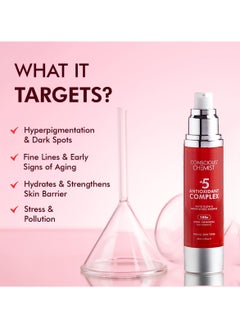 CONSCIOUS CHEMIST Rapid Glow & Brightening Essence | Face Serum with 5 Antioxidant Complex (100X Stronger Than Vitamin C), Vitamin E & Retinol | For Radiant, Even-Toned Skin, For Men & Women, All Skin Types – 50ml  - Image 5