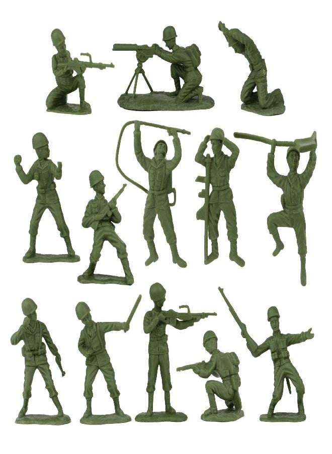 BMC Toys - BMC WW2 D-Day Plastic Army Men - Utah Beach 40pc Soldier Figures Playset - Image 1
