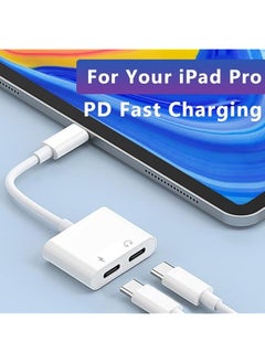 erorex Usb C Adapter For Headphones Usb C To Dual Usb C Headphone And Charger Adapter 2 In 1 Dual Usb C Splitter For Macbook Pro Compatible With Iphone 15 Pro Max Galaxy S23 Ultra S23 S23  - Image 5