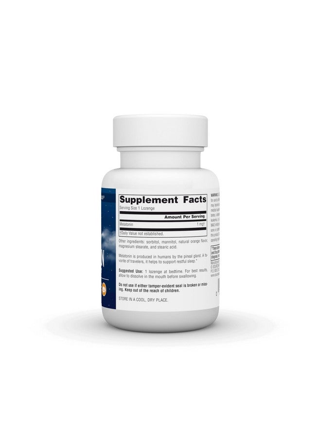 Source Naturals Sleep Science Melatonin 1 mg, 100 Orange Flavored Lozenges - Image 2