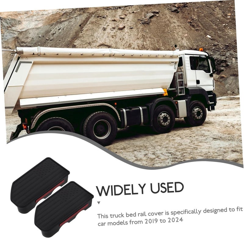ORFOFE 1 Pair Truck Bed Stake Pocket Covers Durable Replacement Caps for Elegant Design Superior Cargo Protection Easy to Install Truck Accessories - Image 3