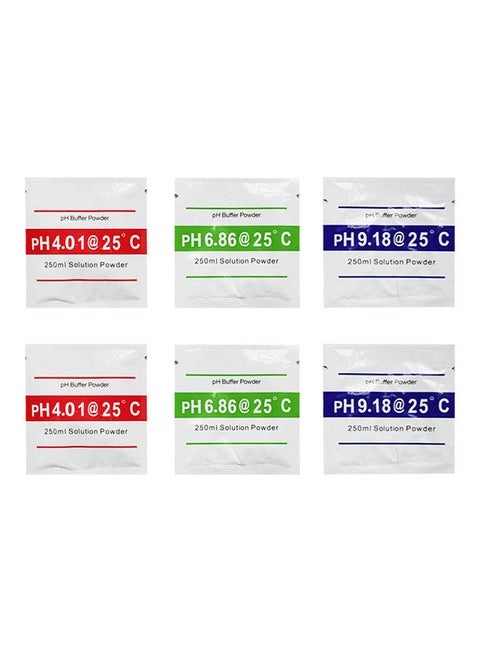PH Meter Calibration Point 3 Type PH Buffer Powder Set Measure Calibration Solution Powder For PH Test Meter