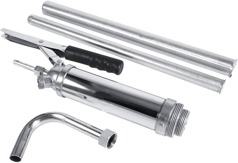 كلاراكو مضخات برميل يدوية، مضخة نقل وقود أسطوانية سعة 55 جالونًا مزودة بأنبوب شفط قابل للتعديل وفوهة قابلة للإزالة لزيت محرك الديزل والكيروسين والزيت الهيدروليكي - Image 2