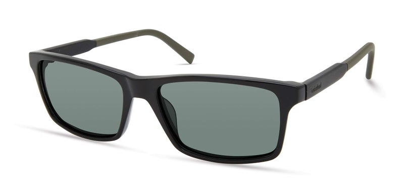 Timberland Men’s Rectangle Sunglasses, Lightweight Frame with Earthkeepers Design - Image 1
