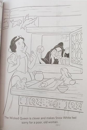 Show-Offs Snow White and The Seven Dwarfs Coloring + Activity Book Favor or Gift for Children - 'Forest Friends'' 64 Pages - Image 2