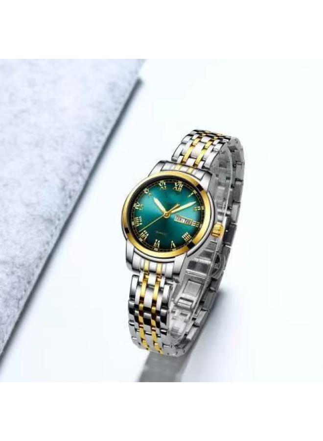 Hong Kong Style Round Small Incense Chain Watch Women A Generation Of Hair Forest Waterproof Thin Belt Compact Temperament Literary Retro