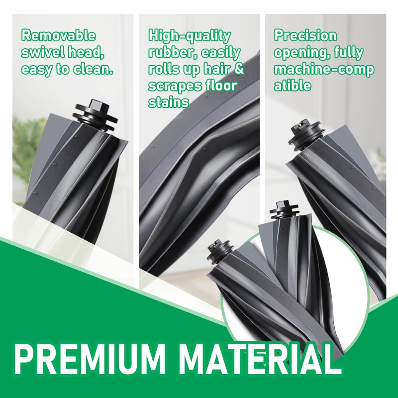 Klypticfit 24Pcs Replacement Parts for Dreame L10s Ultra/L10 Ultra Vacuum Cleaner Accessories Kit, 2 Main Brush, 4 HEPA Filters, 6 Mop Pads, 6 Dust Bags, 6 Side Brushes [Not for L10s Pro Ultra Heat] - Image 3