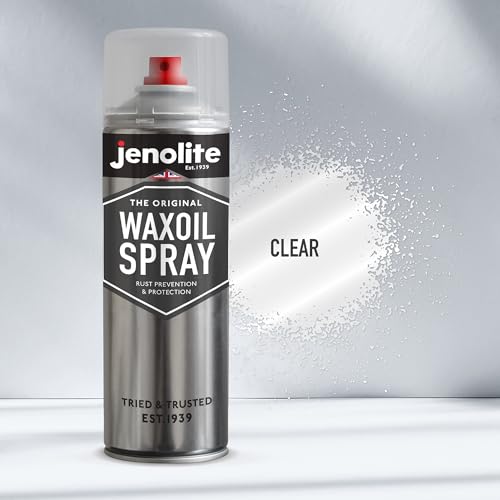 JENOLITE جينو لايت واكسويل وقاية من الصدأ بخاخ، حماية من التآكل للسيارات/الدراجات/الدراجات النارية 500 مل (16.9 أونصة سائلة) - Image 5