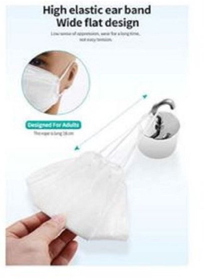 Generic - 2 Box N95 Disposable Particulate Respiratory Face Mask for Adults Black And White - Image 1
