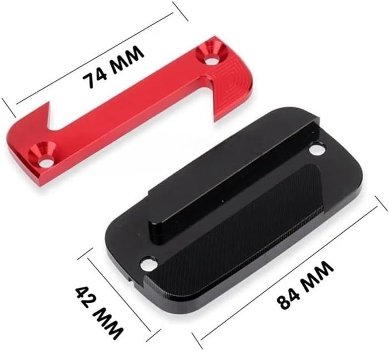 Motorcycle Brake Reservoir Cap Motorcycle Front Brake Reservoir Fluid Tank Oil Cup Cover for X-ADV 750 XADV 750 2017-2024 Brake Reservoir Cover Protector - Image 3