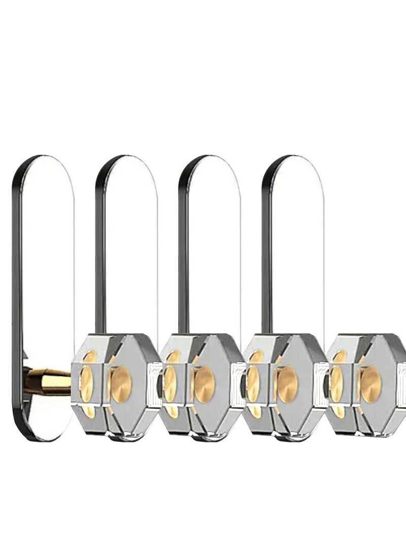 Zalcoon Golden Cloth Hook for bathroom, kitchen, (Round Hook) Towel robe Hook, Stainless Steel, With Marble Oval Plate Heavy Duty Wall Mounted Robe Hooks, Bathroom Organizer (Pack of 2)  - Image 2