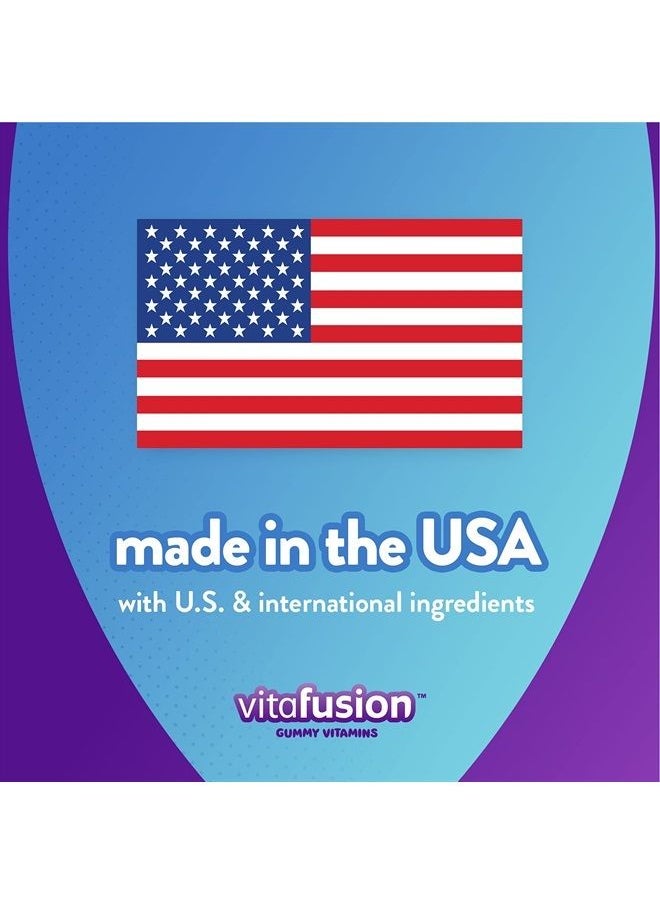 Vitafusion - vitafusion Chewable Calcium Gummy Vitamins for Bone and Teeth Support, Fruit and Cream Flavored, America's Number 1 Gummy Vitamin Brand, 50 Day Supply, 100 Count - Image 1
