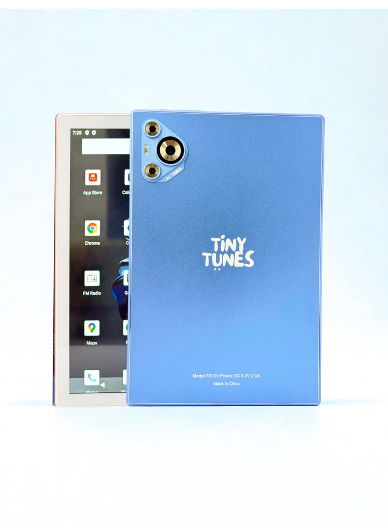 Tiny Tunes TS103 10 inch Smart Tablet | Dual SIM | Touch Pen | Keyboard | Mouse | Earbud  - Image 1