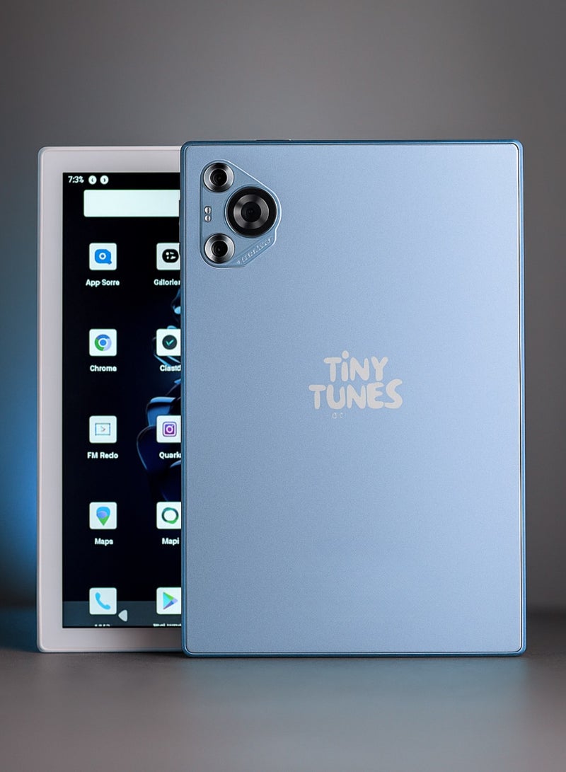 تيني تونز تابلت TS103 الذكي | شاشة 10 بوصات | ذاكرة وصول عشوائي (RAM) سعة 12 جيجابايت وذاكرة تخزين داخلية 512 جيجابايت | شريحتي اتصال | قلم | لوحة مفاتيح | ماوس | سماعة أذن | غطاء قابل للطي | شاحن من النوع C - Image 1