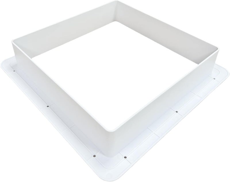 ZOIZ RV Roof Vent Garnish Replacement - 2.9" Vertical Leg Ceiling Trim Ring for 14"x14" RV Vents - Image 4