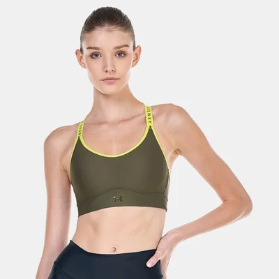 UNDER ARMOUR Women's Infinity Mid Covered Medium-Support Training Sports Bra