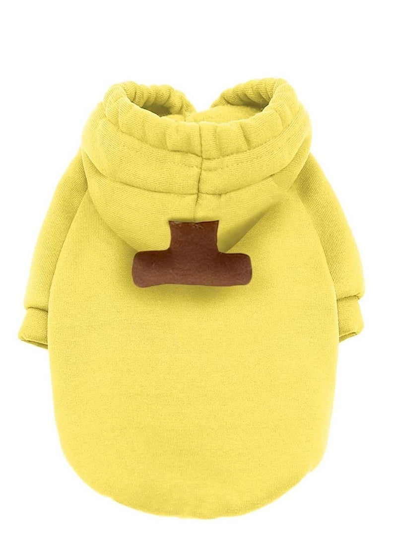 Pet Clothes Dog Pet Cosplay Dress Cute Carrot Shape Warm Jacket Pet Cold Weather Sweatshirt Clothes Outfit Outerwear - Image 4