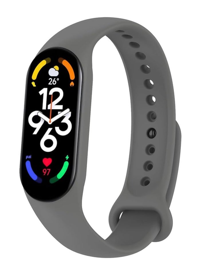 Strap Silicone Band For Xiaomi Mi Band /3 /4 Breathable Strap Replacement For M5 M6 M7 Bracelet For Xiaomi MiBand 3/4  Smart Watch - Image 1